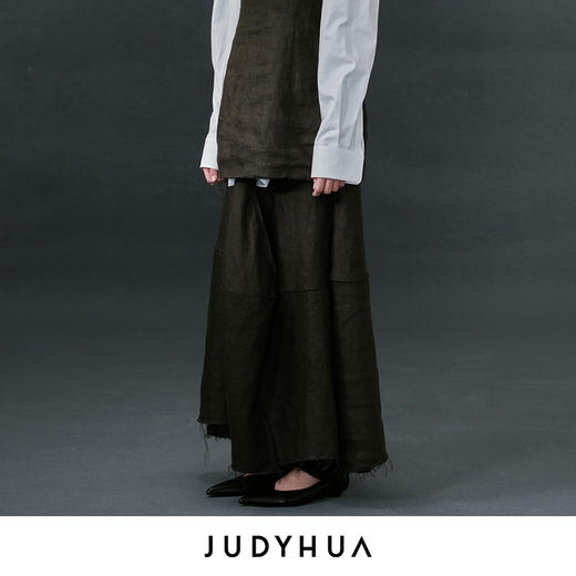 JUDYHUA 绿洲系列亚麻半身裙 商品图1