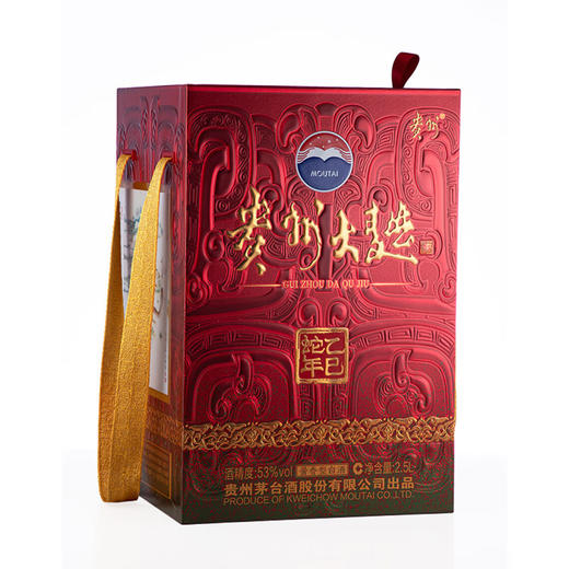 53度贵州大曲蛇酱香型白酒1*2500ML 商品图2