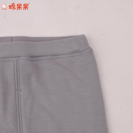棉果果冬季新品暖姜蛋白绒保暖90-130码暖姜长裤M401200425695 商品图1