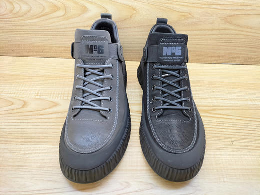 秋冬新款豪行13492910街头时尚潮流高帮男鞋板鞋休闲短靴单鞋 商品图2