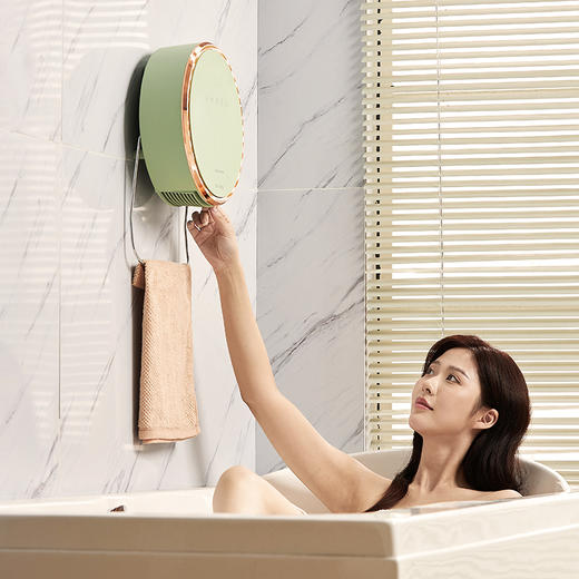 【浴室暖阳 有他就够了】amadana浴室取暖器HP2008AR PTC陶瓷3S速热 四档温度 APP智能控制 远距遥控 触控面板 2000W速热  适用20㎡ 可挂衣物 8H定时 冷暖两用 商品图0