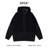 D1372SDSA男士秋冬新款痞帅男装高街拼接设计连帽卫衣休闲时尚宽松上衣 商品缩略图1