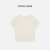 COCO ZONE2024圆领休闲短袖T恤后缝隙圆下摆百搭上衣24C10113 商品缩略图1