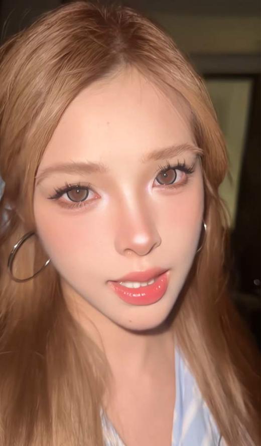 FlowerColor 半年抛 橘子冰茶 直径14.5mm着色14.5mm 商品图2