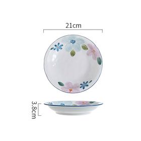 冠祥210mm印纹飞边汤盘