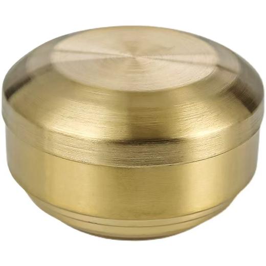 밥공기 韩式不锈钢金色带盖米饭碗 商品图0