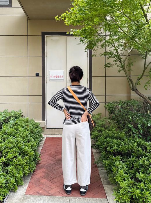 春秋-不可或缺的宝藏 色织条纹长袖T【包邮+三天无理由退换】 商品图11