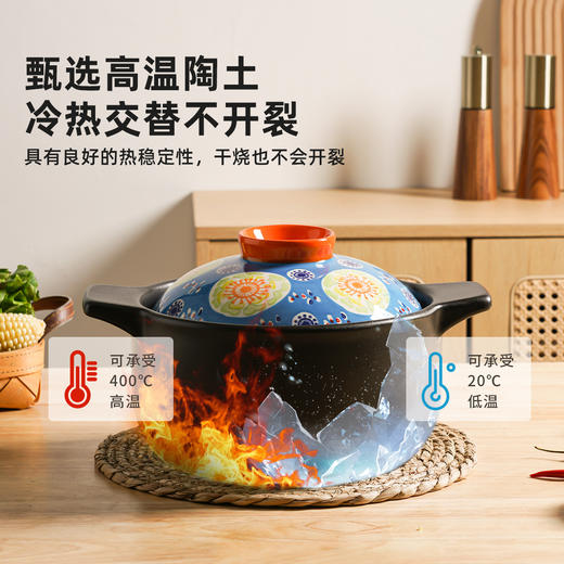 繁花系列·砂锅（星空/橙意/粉黛） 商品图4