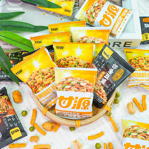 【29.9到手40包❗烤肉/鲜虾/蟹黄味虾条豆果】甄选品质原料制作，三种口味任选，美味酥脆更不停不下来，下午茶休闲茶点心小吃零食休闲解馋零食L 商品图2
