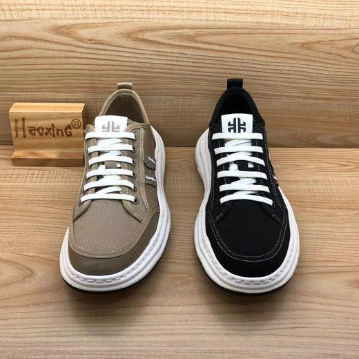 豪行2024年春季新品时尚潮流休闲轻便男单鞋布鞋14192900 商品图3