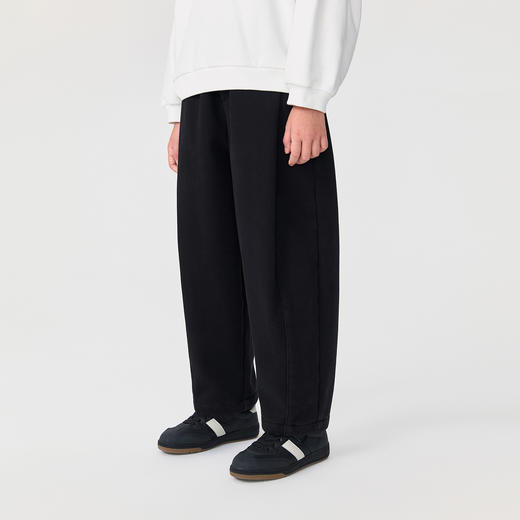 马克珍妮男女童温暖奥利绒折边香蕉裤2025年冬装新款551269 商品图1