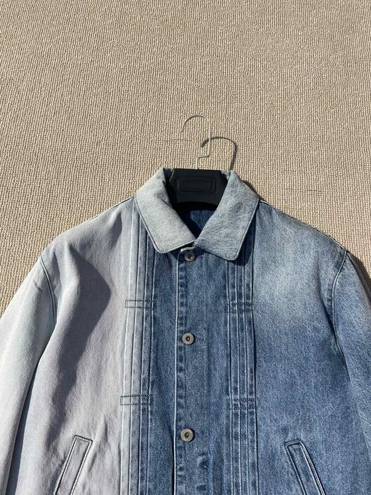 918-3 lew男女同款喷白牛仔夹克 商品图10