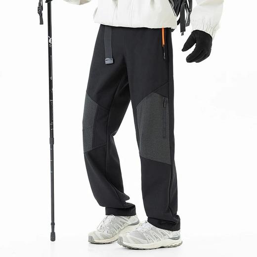 【防风保暖 防泼耐磨 有型显瘦】斯辰唯佳情侣拼接撞色户外长裤（E38-7779） 商品图6