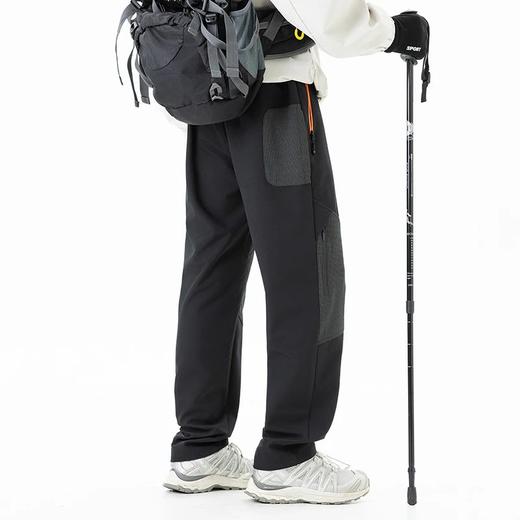 【防风保暖 防泼耐磨 有型显瘦】斯辰唯佳情侣拼接撞色户外长裤（E38-7779） 商品图9