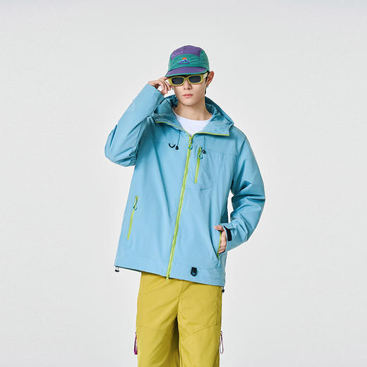 斯辰唯佳户外防风外套|防泼水/防刮/防风一件顶三件，多巴胺色系男女同款 商品图11