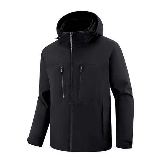 【热销爆款】}秋冬季三合一可拆卸情侣防护外套冲锋衣防风运动外套 BST8611 商品图2