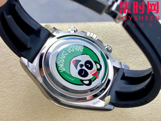 劳力士宇宙计型 BT迪通拿 黑盘钻面 黑陶迪 男士腕表 丹东4131机 商品图6