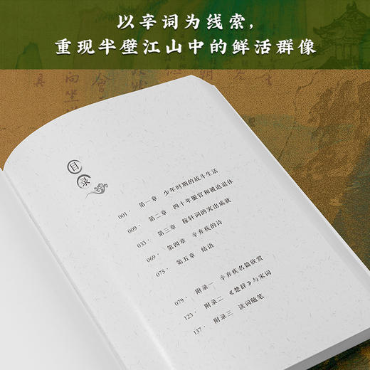 辛弃疾：无人会，登临意|一代词宗夏承焘力作！以史解词品辛弃疾：从 “气吞万里” 豪迈到悲慨，剖精神矛盾、展两宋风云，还赠《江山万里图》折页！ 商品图3