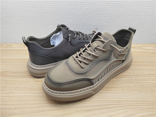 2024豪行春季新款14127155时尚运动休闲超轻男鞋单鞋布鞋专柜正品 商品图2