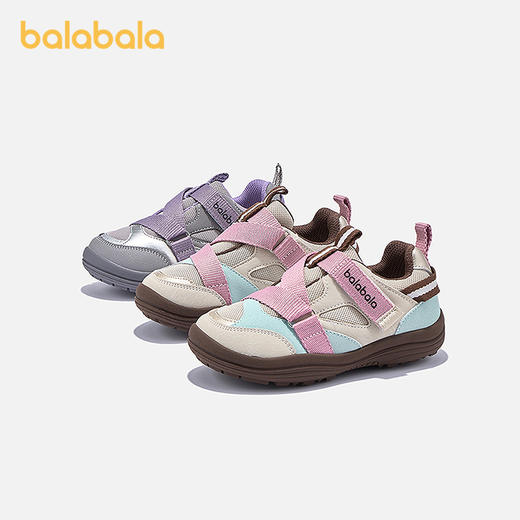 巴拉巴拉童鞋儿童运动鞋女童户外鞋透气舒适2025新款春秋休闲鞋子 商品图0