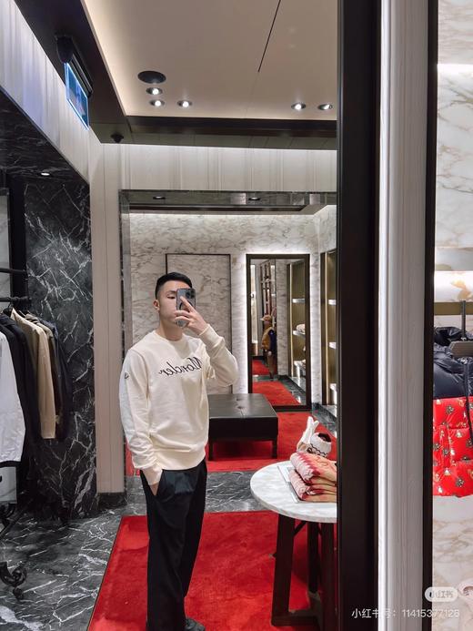 M可 字母刺绣圆领休闲卫衣 Z-15627 商品图5