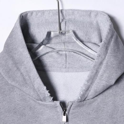 D1900SDSA秋冬新款痞帅韩版男装撞色印花字母拉链连帽卫衣渐变开衫外套 商品图2