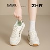 ZHR复古厚底德训鞋女2025秋季超软百搭小白鞋增高轻便休闲运动鞋 商品缩略图7