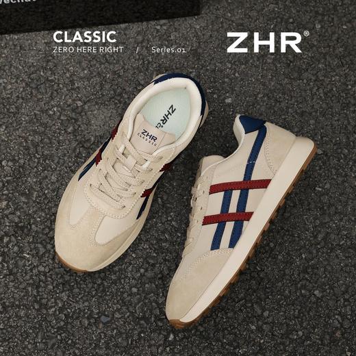 【头层猪皮】ZHR则则经典阿甘鞋情侣秋季舒适百搭休闲运动鞋 商品图5