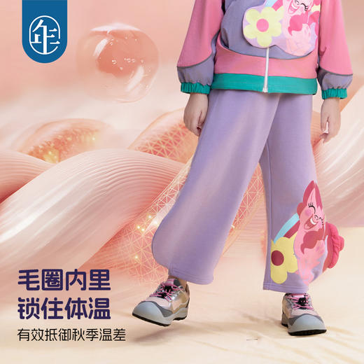 【年衣】童装休闲裤儿童25秋季新款女童可爱小马宝莉休闲裤子 商品图3