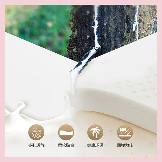 ⁶送女神舒睡乳胶枕2个【Saisamorn赛莎梦】七区天然乳胶床垫 厚度5cm 天然乳胶 没有化学添加 更好承托脊柱颈椎【泰国溯源】SS06-QTT-SSM 商品图4