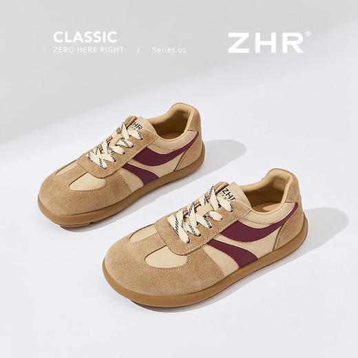 ZHR复古德训鞋2025春秋新款女鞋平底舒适美拉德风休闲运动鞋 商品图9