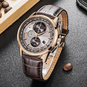 西铁城光动能电波男AT8113-12H