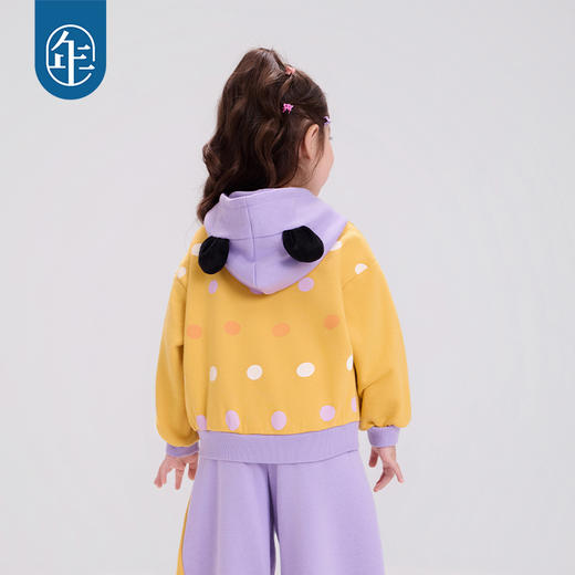 年衣童装儿童卫衣2025秋冬新款男孩女宝卡通熊猫盼达啵啵卫衣 商品图4