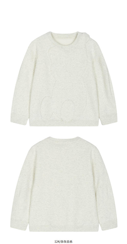 jnby  25年冬款  套头卫衣  1P0410290 商品图12