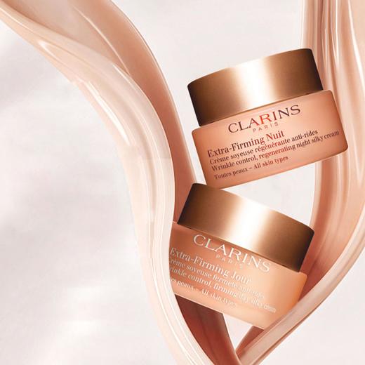 【保税直发A义乌】Clarins娇韵诗双萃精华弹力三件套（双萃精华50ml+弹簧日霜50ml+弹簧晚霜50ml） 商品图3