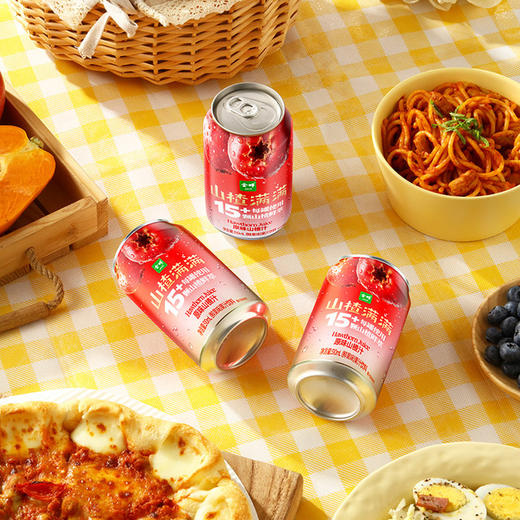 聚便利 X 山姆 金晔 山楂满满山楂汁 310ml*1罐 商品图3