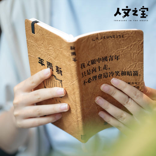 【人文之宝】新青年系列·pu皮笔记本 商品图3