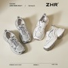 ZHR则则9CM厚底增高银色老爹鞋女春秋款百搭透气网面休闲运动鞋女 商品缩略图8