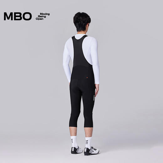MBO LightWarm™男子秋冬储物抓绒背带骑行七分裤 双箭头 T167C  (经销商专拍链接，非经销商拍单不发货) 商品图2