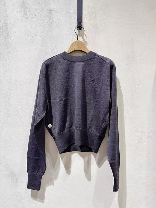 女款后背logo刺绣针织毛衣 商品图0