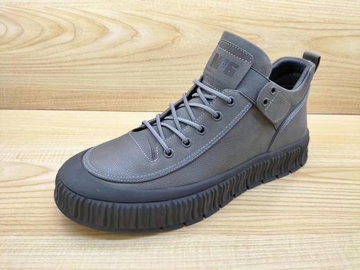 秋冬新款豪行13492910街头时尚潮流高帮男鞋板鞋休闲短靴单鞋 商品图0