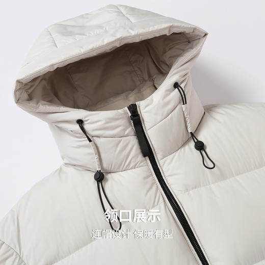 【含鹅绒】圣得西男挺括有型面包服2025秋冬款防风御寒休闲羽绒服 商品图6