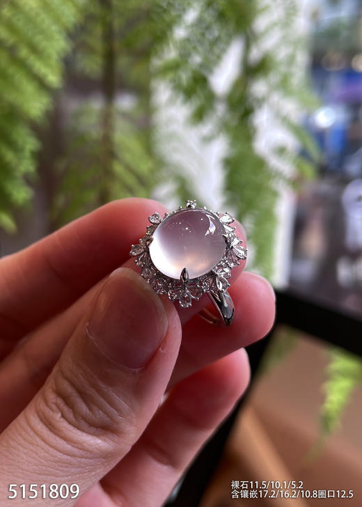 5151809，蛋面戒指。具体价格微信咨询 商品图3