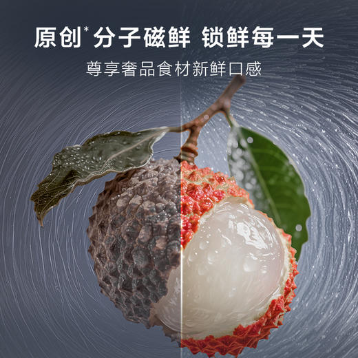 【新品上市】TCL冰麒麟机皇515升十字四门原创分子磁鲜双系统自动制冰超薄零嵌冰箱R515T15-UQBS 商品图3