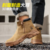 2025年秋冬新品高帮焊工款劳保鞋橡胶底反绒皮防烫耐高温四季款 商品缩略图6