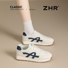 ZHR复古厚底德训鞋女2025秋季超软百搭小白鞋增高轻便休闲运动鞋 商品缩略图1