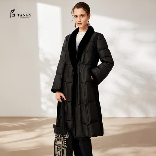 TANGY Collection天意2025冬季新品华章系列女士羽绒服L254000 商品图0