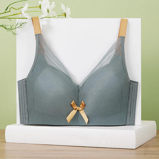 香娇姿光面提拉无痕内衣大胸显小全罩杯胸罩女款2025款网红款 商品图4