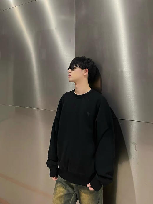 【开放日忙 秒杀价已调 直接拍】返场 AMI 25SS 爱心圆领卫衣 4色情侣款 商品图4