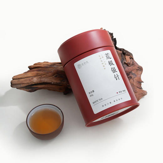 2016头采荒枞银针精品罐装40G 商品图2
